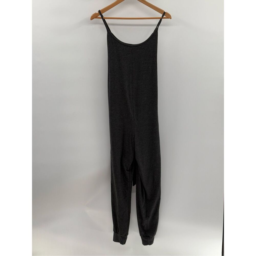 A Pea In The Pod Jumpsuit Romper Overalls Women Small Gray Sleeveless Jogger